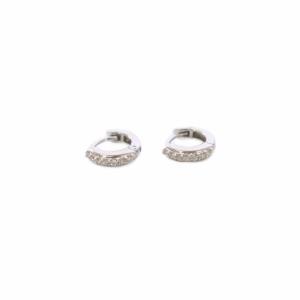 チェルキオ K18WGダイヤモンドピアス 0.07ct ホワイトゴールド