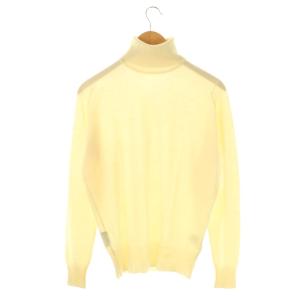JOHN SMEDLEY ニット セーター タートルネック M アイボリー /DF