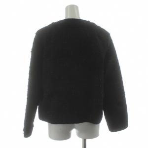 ADORE 23AW ファンシーツィードジャケット 38 ブラック 531-4150002