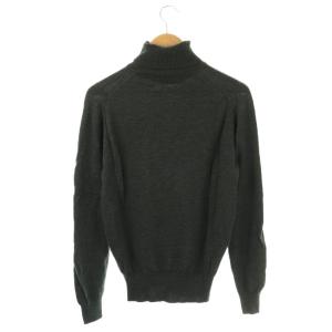 JOHN SMEDLEY ニット セーター タートルネック プルオーバー M ダークグレー /DF