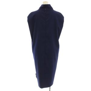 ADORE ノースリーブ ワンピース ハイネック ロング 38 青 ブルー 531-5240139 /G