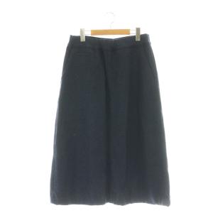 ジャージフラノのスカート ネイビー 71040113