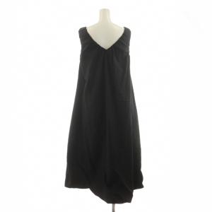 Torrazzo Donna Nylon Balloon One-piece ワンピース ロング ノースリーブ ナイロン F 黒 ブラック