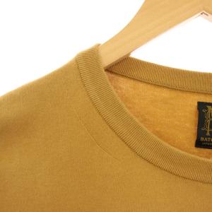 BATONER 32GスムースTシャツ 半袖 2 マスタード BN-19SM-019 /TK