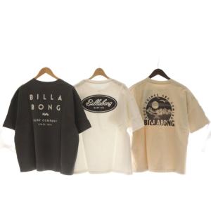 Tシャツ M タグ付き ベージュ 白 グレー 半袖 バックプリント /AU
