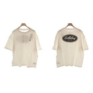 BILLABONG Tシャツ M タグ付き ベージュ 白 グレー 半袖 バックプリント /AU