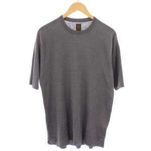 CHOMA SMOOTH KNIT T-SHIRT ニット セーター 半袖 2 グレー BN-24SM-053