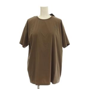 Windflo Tee Tシャツ M ブラウン 無地 ラウンドネック 半袖 /JP
