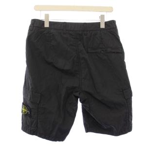 STONE ISLAND シアサッカーナイロンメタルショートパンツ W30 ブラック