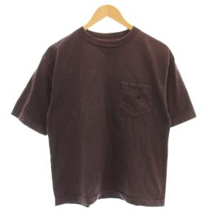 Tシャツ 半袖 ポケット S 紫 パープル NT3059N /G