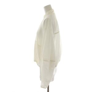 Adam et Rope' 24SS メッシュカーディガン ジップアップジャケット F 白 ホワイト 長袖 /RR