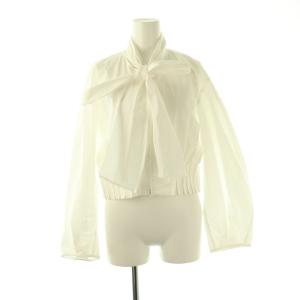 19122-4232 25AW RIBBON ZIP SHIRTS シャツ ブラウス 長袖 ジップアップ