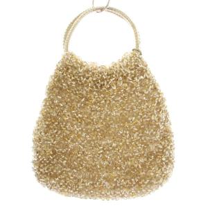 ワイヤーバッグ ハンドバッグ ゴールド /TK