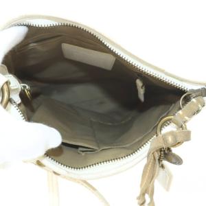 COACH ショルダーバッグ 総柄 ベージュ 白 10013 /MI