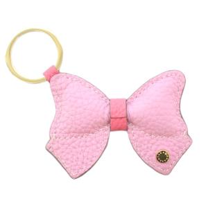 BONAVENTURA キーリング チャーム リボン りぼん レザー ピンク BCHAXB-APTP /BB