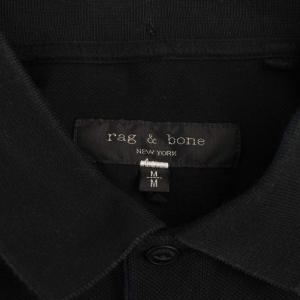 RAG&BONE ポロシャツ 半袖 M 黒 /BM