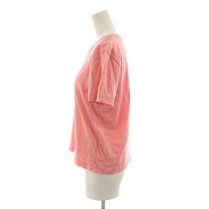 MM6 Maison Margiela Tシャツ カットソー XS ピンク ロゴ刺繍 半袖 /RR