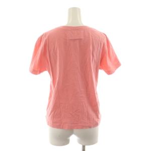 MM6 Maison Margiela Tシャツ カットソー XS ピンク ロゴ刺繍 半袖 /RR