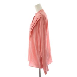 STELLA McCARTNEY シャツ ブラウス 長袖 シフォン シルク 絹 36 ピンク /AN62