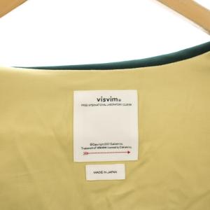 visvim 24AW COACH DOWN JKT 4 グリーン 0124205013010