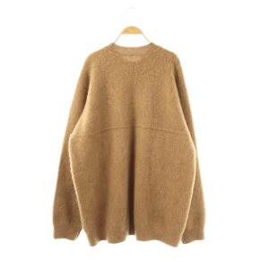 JIL SANDER JSMR752003 チャンキーブレイドVネックニット S ベージュ