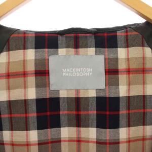 MACKINTOSH PHILOSOPHY MACKINTOSHPHILOSOPHY GREY LABEL SOMERFORD ステンカラーコート ロング 6 グレー R9B53-475-07