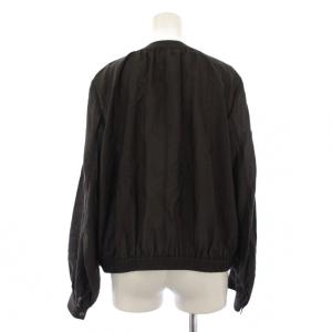 MACKINTOSH LONDON シアーフィラメントブルゾン ジャケット ジップアップ ウール ナイロン 38 グレー G5E02-412-08