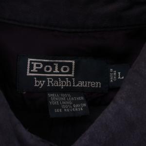 Polo by Ralph Lauren 90s シャツ スエード L パープル