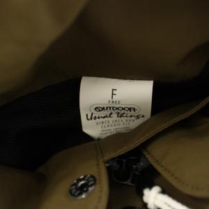 OUTDOOR PRODUCTS Usual Things 24AW アスレチックブルゾン ナイロンジャケット スタンドカラー ショート丈