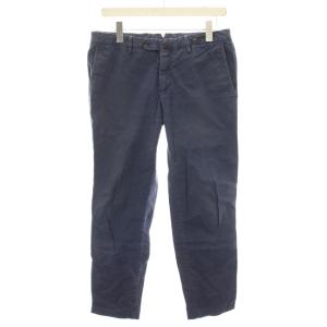 ストレッチ STRETCH チノパン トラウザーズ ジップフライ 46 紺 ネイビー CODT01 NT21