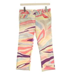 パンツ ストレート 総柄 36 マルチカラー /YM
