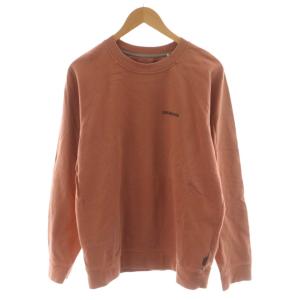 ロゴ オーガニック クルー スウェットシャツ トレーナー M ピンク 39603FA20 /AN68