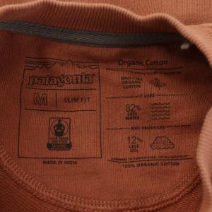 Patagonia ロゴ オーガニック クルー スウェットシャツ トレーナー M ピンク 39603FA20 /AN68