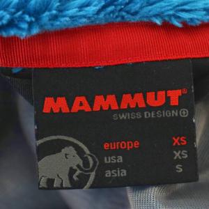MAMMUT フリースジャケット ジップアップ ボア S 青 ブルー 1010-13191 /G