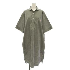 COTTON POPLIN PULLOVER SHIRT DRESS コットンポプリンプルオーバーシャツドレス