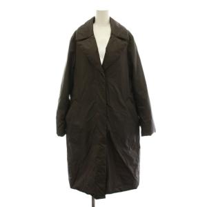 ダウンコート ロング アウター 大きいサイズ 44 茶色 ブラウン CMWWKW0504 /YM