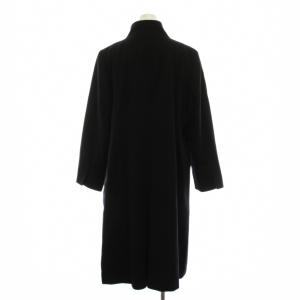 23区 ウールコート カシミヤ混 アウター 大きいサイズ 44 黒 ブラック SCWWNW0506 /YM