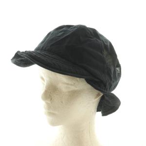 コンパクトダブルビルハット 帽子 L 黒 NN01531 /MI ユニセックス