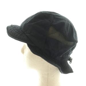 THE NORTH FACE コンパクトダブルビルハット 帽子 L 黒 NN01531 /MI ユニセックス