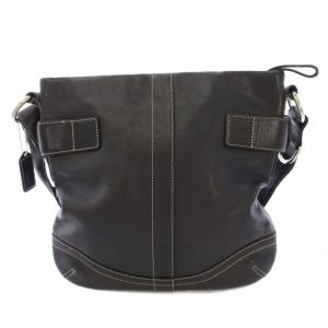 COACH ショルダーバッグ レザー ワンカラー 黒 ブラック 1452 /BB