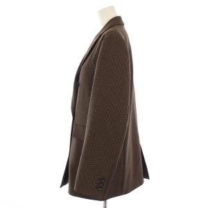 JOURNAL STANDARD 24AW ライクストレッチジャケット 千鳥格子 36 ブラウン 24010400908030 /BM