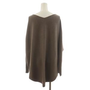 VERMEIL par iena ニット カットソー ウール ベージュ 長袖 Vネック /RR