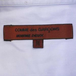 Comme des Garçons Homme Deux シャツ ワイシャツ 長袖 M 水色 ライトブルー /G