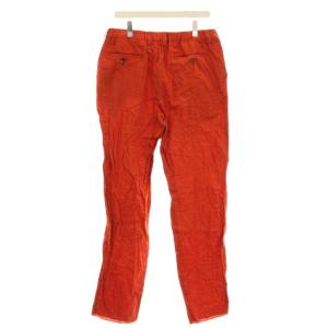 ISSEY MIYAKE コットンパンツ 3-4 オレンジ ME03FF032 /G