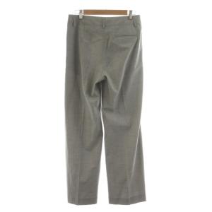 L'Appartement エルネ erne 23SS 2タックスラックスパンツ ウール混 ライトグレー /RR