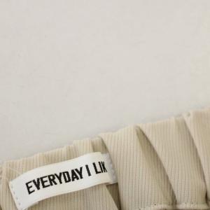 EVERYDAY I LIKE 22AW パンツ スラックス イージーパンツ 38 ベージュ 22-030-500-8031 /G