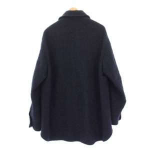 MUSE de Deuxieme Classe TWEED シャツジャケット ツイード 紺 21010500403010 /KH