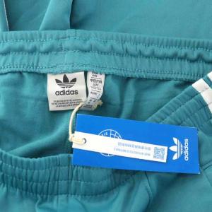 adidas ジャージパンツ イージーパンツ L 緑 グリーン 白 ホワイト ウエストゴム /RR