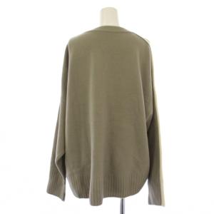 AP STUDIO 24AW ラインニットプルオーバー カシミヤ F グレー 24080586209030
