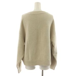 Framework 25AW カノコ2WAYヘンリーニット セーター 長袖 ベージュ 25080220722030 /AN71